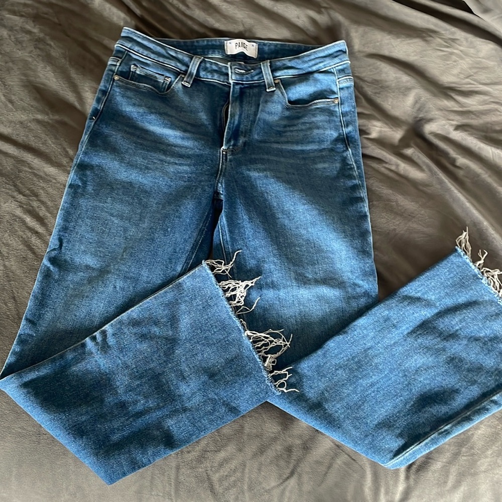 Paige Colette Crop Flare, new condition!